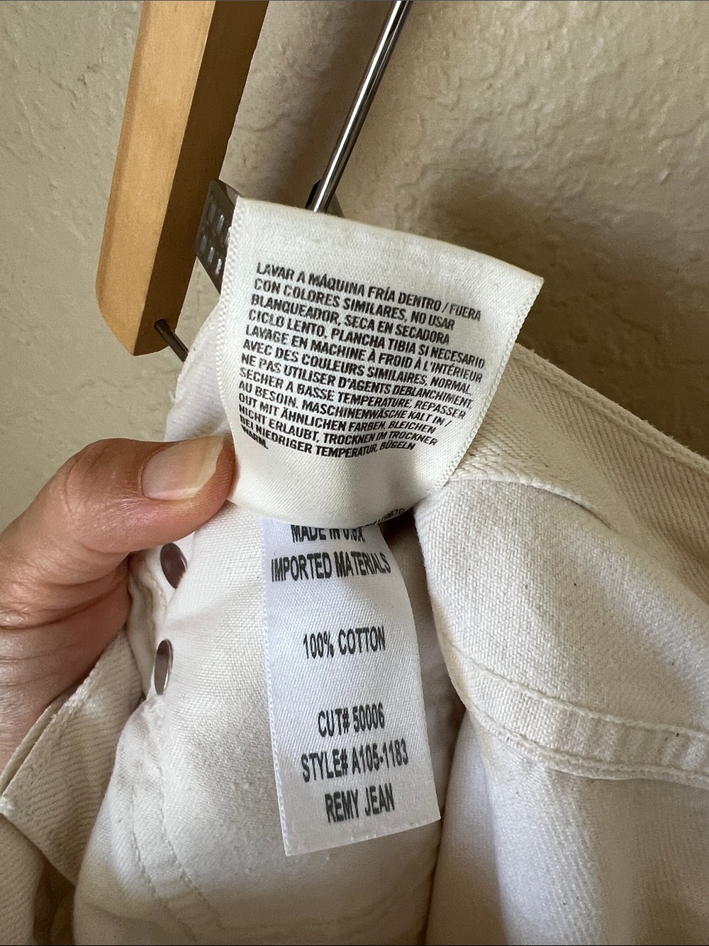 AGOLDE remy off white slim straight high rise jeans 26 - Picture 7 of 8